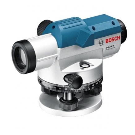 BOSCH 0601068002 - Niveau optique GOL 26 D Professional dans un coffret de transport, avec pack d’accessoires