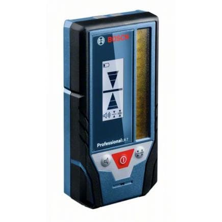 BOSCH 0601069J00 - Cellule de réception LR 7 Professional avec 2 piles (AA) et assortiment d’accessoires