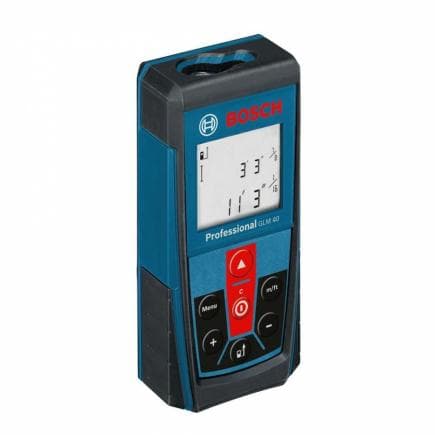BOSCH 0601072900 - Télémètre laser GLM 40 Professional avec 2 piles (AAA) et assortiment d’accessoires