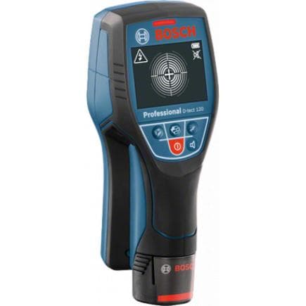 BOSCH 0601081301 - Detecteur Wallscanner D-tect 120 Professional dans L-Boxx 136 avec 1 batterie GBA 2.0AH avec carte QuickStart