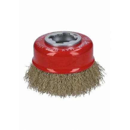 BOSCH 2608620730 - Brosse boisseau X-LOCK à fils ondulés et laitonnés
