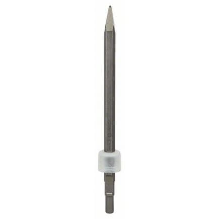BOSCH 1618630002 - Burins pointus à queue six pans extrémité arrondie 400 mm