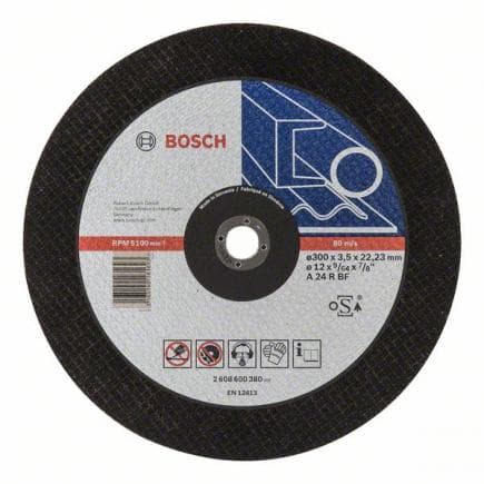 BOSCH 2608600380 - Disque à tronçonner à moyeu plat "Expert for Metal A 24 R BF"