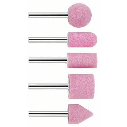 BOSCH 1609200286 - Meules sur tige, set (5 pcs.)