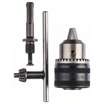 BOSCH 2609255708 - Mandrin à clé avec adaptateur SDS plus