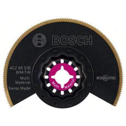 BOSCH 2608661758 - Lame segment BIM-TiN ACZ 85 EIB Multi Material 85 mm