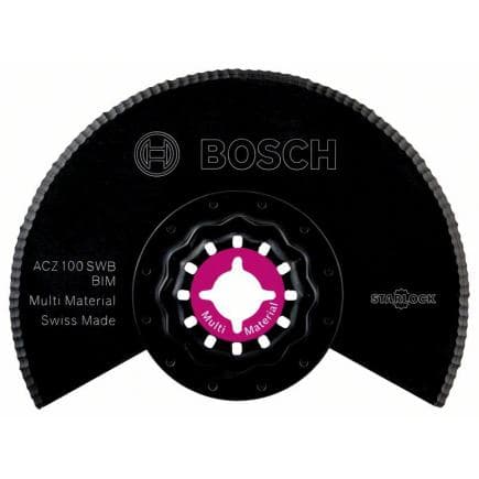 BOSCH 2609256976 - Lame segment ondulée BIM Starlock ACZ 100 SWB 100 mm