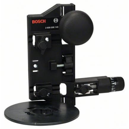 BOSCH 2609200143 - Compas de fraisage avec adaptateur pour rails de guidage
