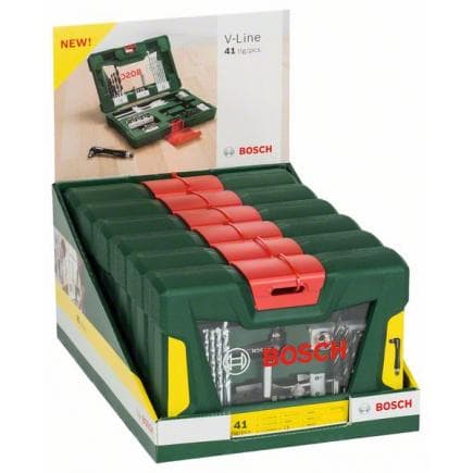 BOSCH 2607017305 - Boîte V-Line avec assortiments (41 pcs.)