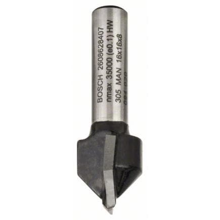 BOSCH 2608628406 - Fraise à rainurer en V