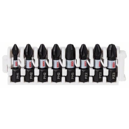BOSCH 2608522323 - Contrôle d'impact d'embout PH-PZ (8 pcs.)