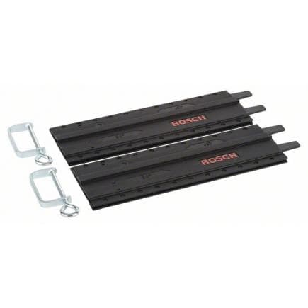 BOSCH 2609255732 - 2 rails de guidage en plastique avec pinces-étaux 700 mm (2x 350 mm)
