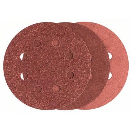 BOSCH 2607019496 - Set de 25 disques abrasifs pour ponceuse excentrique