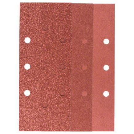 BOSCH 2607019501 - Set de 25 feuilles abrasives pour ponceuse vibrante