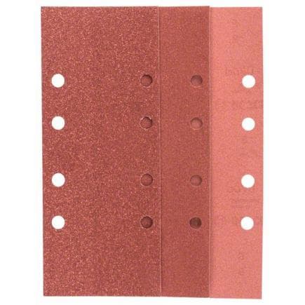 BOSCH 2607019499 - Set de 25 feuilles abrasives pour ponceuse vibrante