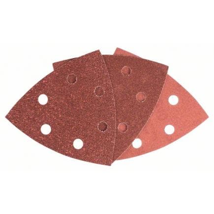 BOSCH 2607019500 - Set de 25 feuilles abrasives pour ponceuse Delta