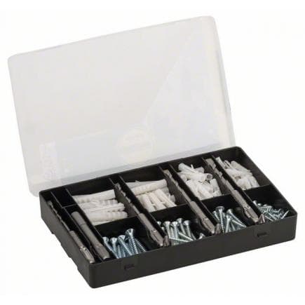 BOSCH 2607017163 - Kit de fixation SDS plus (173 pièces)