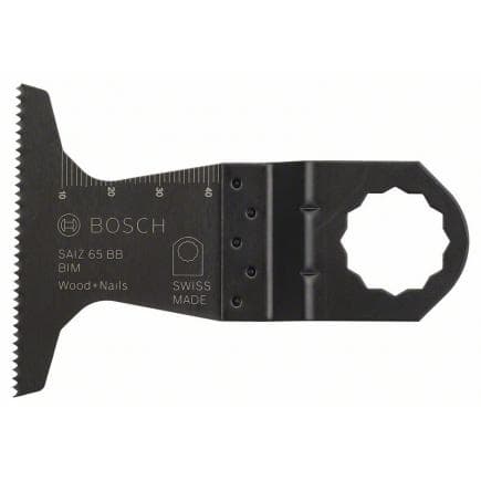 BOSCH 2608662036 - Lame plongeante BIM Starlock SAIZ 65 BB "Wood and Nails" 40x65mm