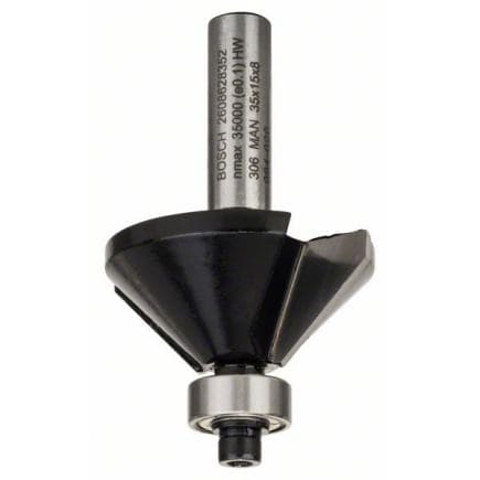 BOSCH 2608628352 - Fraise à chanfreiner, 45°