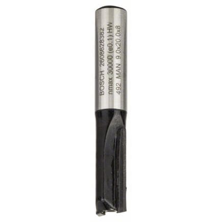 BOSCH 2608628376 - Fraise droite avec queue de 8 mm