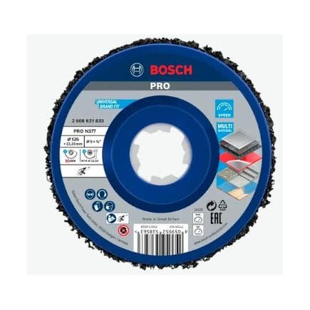 BOSCH 2608621833 - Disque de nettoyage X-LOCK N377 125mm