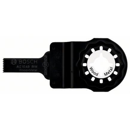 BOSCH 2609256949 - Lame plongeante HCS Starlock AIZ 10 AB "Wood and Metal"
