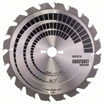 BOSCH 2608641774 - Lame de scie circulaire "Construct Wood"