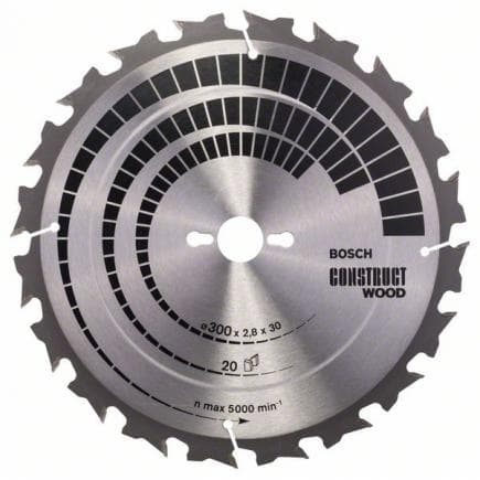 BOSCH 2608640700 - Lame de scie circulaire "Construct Wood"