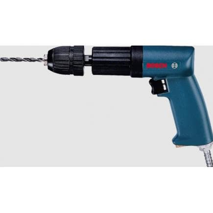 BOSCH 0607160505 - Perceuse à air comprimé avec mandrin sans clé 10 mm, trou acier ø 10 mm, 850 tr/min