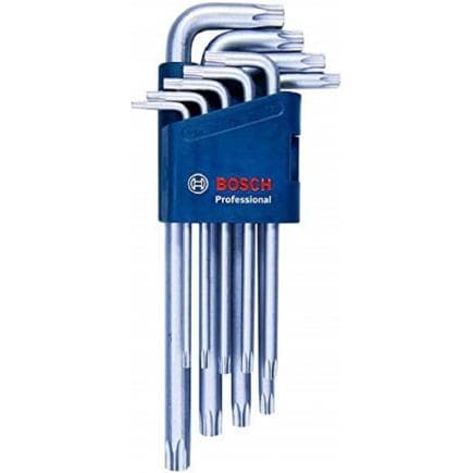 BOSCH 1600A01TH4 - Jeu de 9 clés Allen Torx
