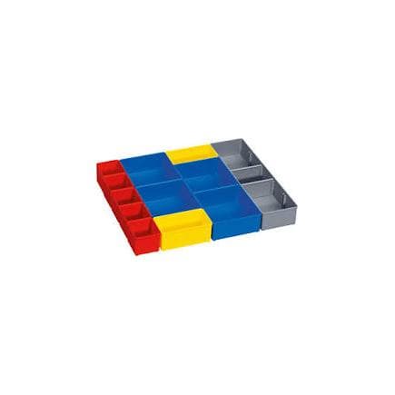 BOSCH 1600A001S5 - Jeu de 12 boîtes pour ranger les petites pièces