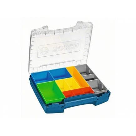BOSCH 1600A001S8 - I-BOXX 72 - Mallette de 10 boîtes pour le stockage de petites pièces