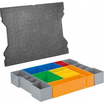 BOSCH 1600A016N9 - Boîtes de rangement pour petites pièces L-BOXX (12 pcs.)