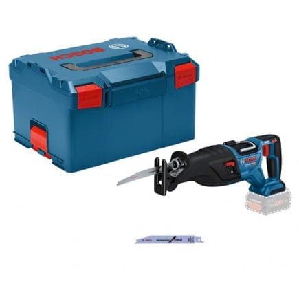 BOSCH 06016C0001 - GSA 18V-28 - Scie sabre sans fil BITURBO en mallette sans batterie