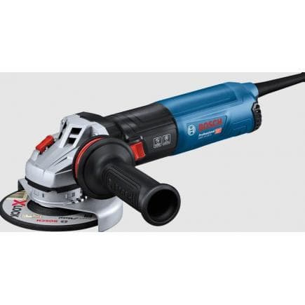 BOSCH 06017D0100 - GWS 14-125 S - Meuleuse d'angle 1400 W avec poignée auxiliaire