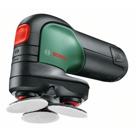 BOSCH 06039C9002 - EasyCurvSander 12 - Ponceuse et polisseuse à disque sans fil 12 V (avec 1 batterie)