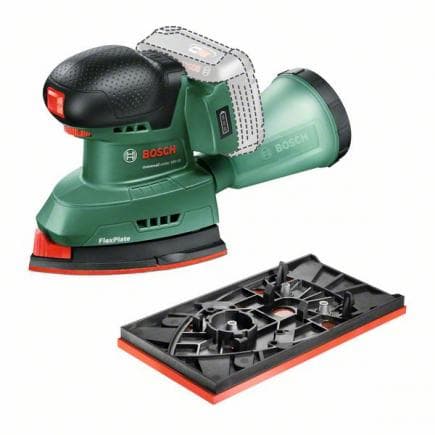 BOSCH 06033E3100 - UniversalSander 18V-10 - Ponceuse à main sans fil 18V (sans batterie)