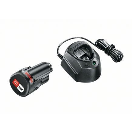 BOSCH 1600A01L3D - Kit de démarrage 12V avec batterie au lithium PBA 1,5Ah et chargeur GAL 1210 HP