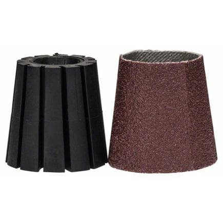 BOSCH 1600A00156 - Texoro - Jeu de rouleaux abrasifs à queue et coniques