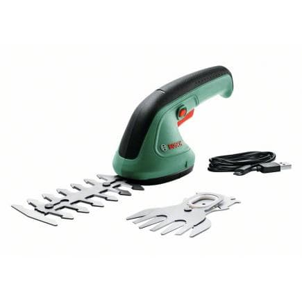 BOSCH 600833303--SPENTO - Ensemble arbuste et tondeuse à gazon sans fil EasyShear 3,6 V