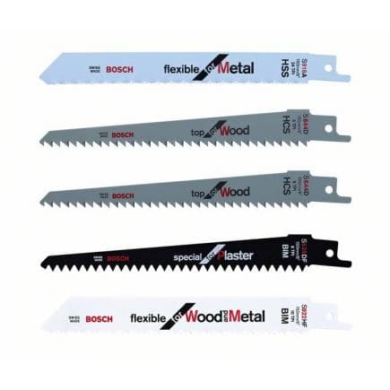 BOSCH F016800307 - Jeu de lames (5 pieces)
