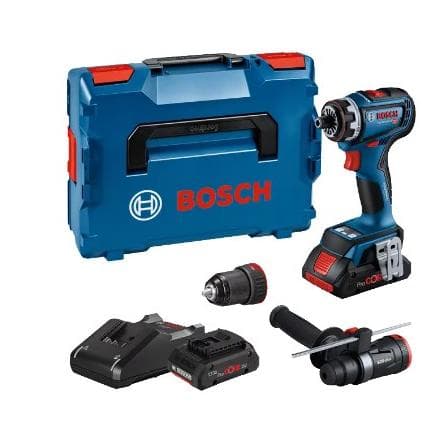 BOSCH 06019K6205 - GSR 18V-90 FC PROFESSIONAL - Perceuse-visseuse sans fil 18V (avec 2 batteries et chargeur)