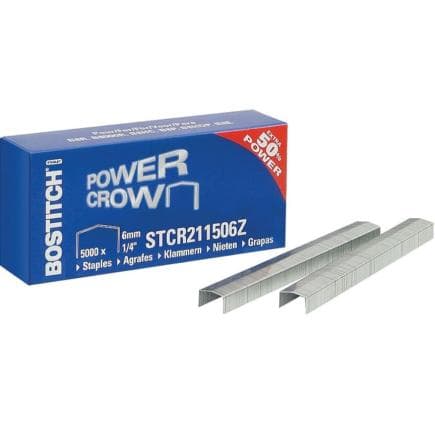 BOSTITCH STCR211510Z - Agrafes STCR 2115 galvanisées (Lot multiple)