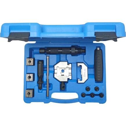 BRILLIANT TOOLS BT701300 - Appareil à collets pour conduites de frein avec vérin hydraulique (16 pcs.)
