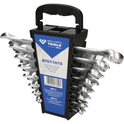 BRILLIANT TOOLS BT011015 - Jeu de clés mixtes (15 pcs.)