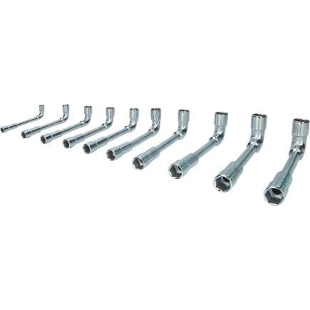 BRILLIANT TOOLS BT015100 - Jeu de clés à douille doubles (10 pcs.)