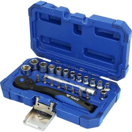 BRILLIANT TOOLS BT020023 - Jeu de clés à douille 1/4" (23 pcs.)