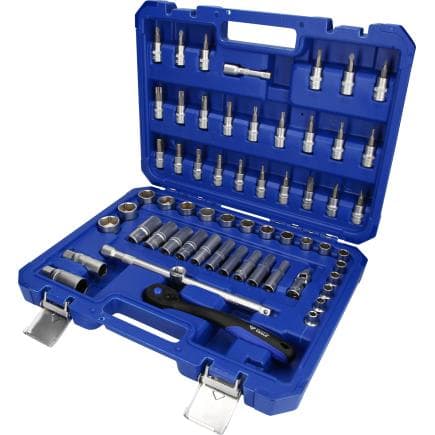 BRILLIANT TOOLS BT021061 - Jeu de clés à douille 3/8" (61 pcs.)