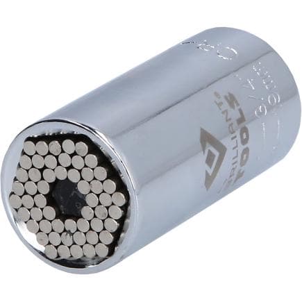 BRILLIANT TOOLS BT021899 - Douille universelle 3/8", 7 - 19 mm