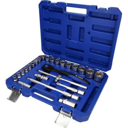BRILLIANT TOOLS BT022025 - Jeu de clés à douille 1/2" (25 pcs.)